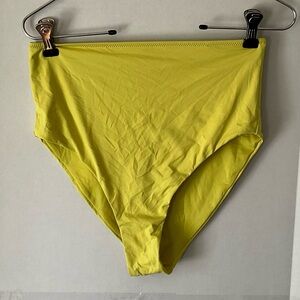 COPY - Zara Yellow Bikini Bottom medium new with tags